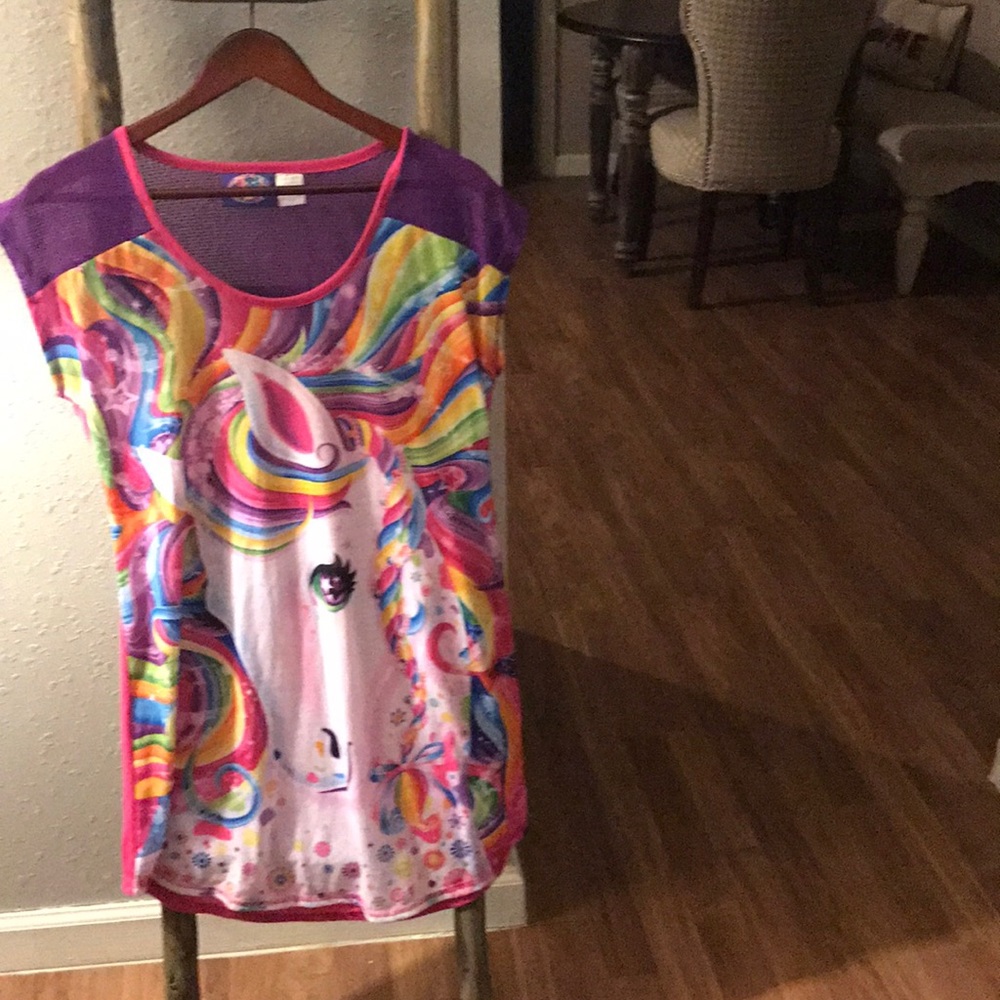 Lisa Frank sleep shirt worn once
